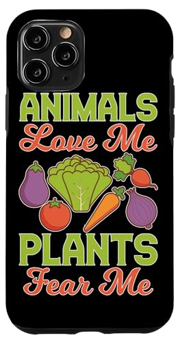 Veganismus Design Tiere lieben mich Pflanzen fürchten mich Hülle für iPhone 11 Pro Veganismus Design Tiere lieben mich Pflanzen fürchten mich Hülle für iPhone 11 Pro von Veganism Design Ideas For Vegans