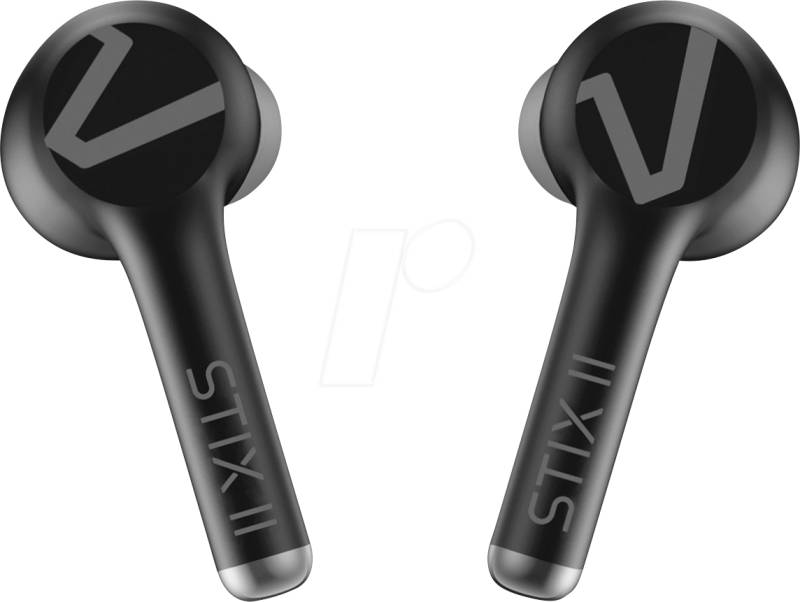 VEHO VEP210STIX2 - Kopfhörer, True Wireless, Bluetooth, schwarz von Veho