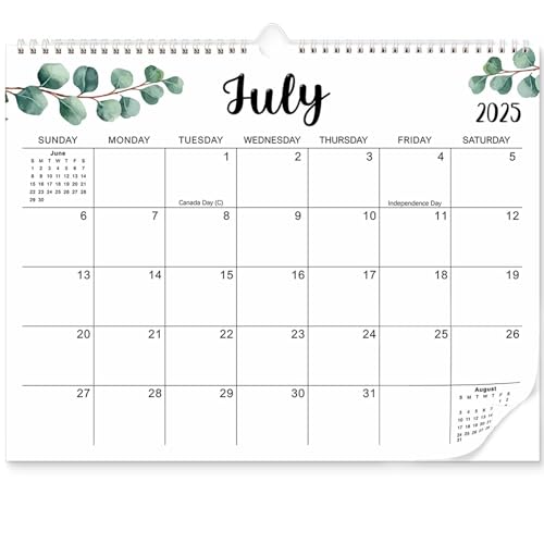Wandkalender 2025–2026, 18 Monate, von Januar 2025 bis Dezember 2026, 37,6 x 29,2 cm, Büro-Wandkalender für einfache Organisation Wandkalender 2025–2026, 18 Monate, von Januar 2025 bis Dezember 2026, 37,6 x 29,2 cm, Büro-Wandkalender für einfache Organisation von Veiai