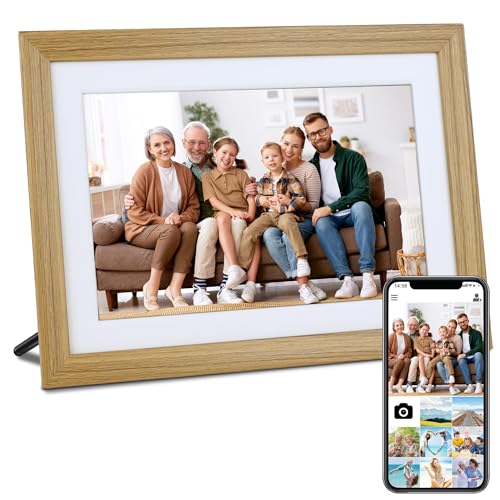 Veidoo 10,1 Zoll Smart Cloud Digitaler Bilderrahmen, 1280 x 800 IPS-Touchscreen, für Familien, digitaler Bilderrahmen mit eingebautem 32 GB Speicher, teilen Sie Momente über Frameo-App (Burlywood) Veidoo 10,1 Zoll Smart Cloud Digitaler Bilderrahmen, 1280 x 800 IPS-Touchscreen, für Familien, digitaler Bilderrahmen mit eingebautem 32 GB Speicher, teilen Sie Momente über Frameo-App (Burlywood) von Veidoo