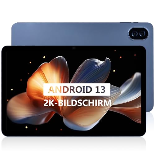 Veidoo 12 Zoll Tablet Android 13, 16GB (8+8 Expand) RAM+256GB ROM / 1TB TF Gaming Tablet, 2K 1200x2000 In-Cell Touchscreen, Octa-Core Prozessor, 7000mAh Akku, 2.4G & 5G WiFi von Veidoo