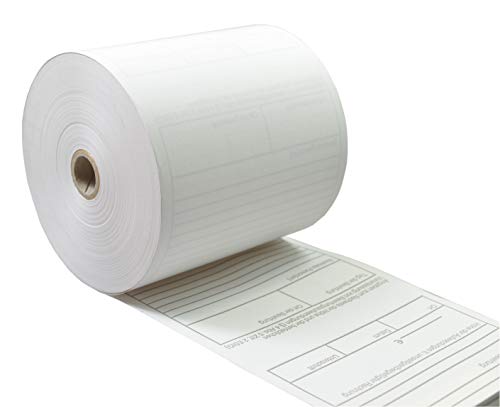 50 Stck. EC Thermorollen 80mm x 80m x 12mm [Rollendurchmesser 78mm] Bewirtungsbelegaufdruck auf der Rueckseite Kassenrollenpapier aus 55g/m2 starken Thermopapier von Veit GmbH