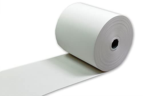 50 Stck. Kassenrollen/Normalpapier unbedruckt 70mm x 60m x 12mm [ØRolle 80mm] Drucker schonend 60g/m2 von Veit GmbH