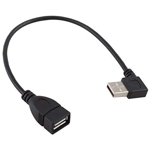 Vektenxi USB 2.0 Buchse auf USB Stecker Winkel Adapter Verlängerung Verbindungskabel Kabel Hohe Qualität von Vektenxi