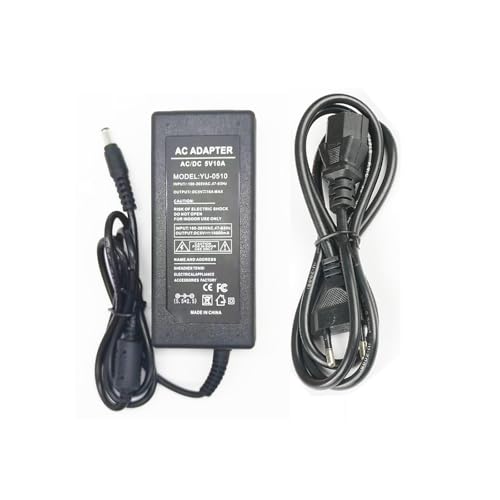 5V 10A Netzteil Adapter, 48W Schaltnetzteil Trafo für LED Streifen, Lichterkette, Kamera 5V 10A Netzteil Adapter, 48W Schaltnetzteil Trafo für LED Streifen, Lichterkette, Kamera von Velainwom