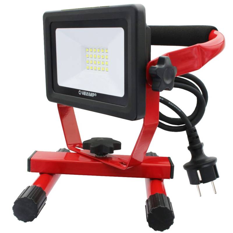 Arbeitsleuchte mit max. 20W LED mit Kabel 1,5m Lichtleistung max. 1600 Lumen, 6500K weißes Licht von Velamp