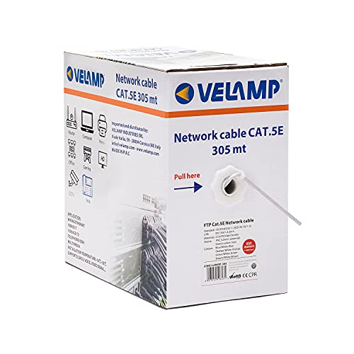 Netzwerkkabel CAT5E FTP 305 mt in Box Netzwerkkabel CAT5E FTP 305 mt in Box von Velamp