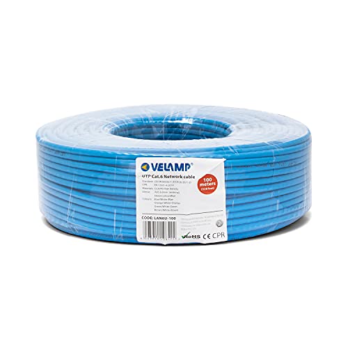Netzwerkkabel CAT6 UTP 100 mt auf Spule von Velamp