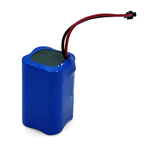 Velamp BATTIR867 Li-Ion-Akku, 7,4 V, 4400 mAh Standard 4 x18650. 500 Zyklen mit Stecker, blau von Velamp
