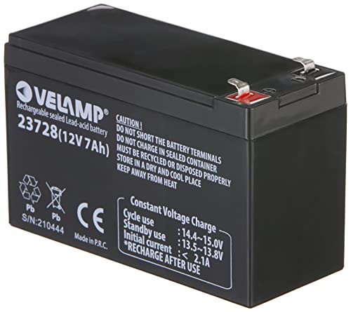 Velamp Blei-Säure-Batterie 12 V 7 AH 2,02 kg von Velamp