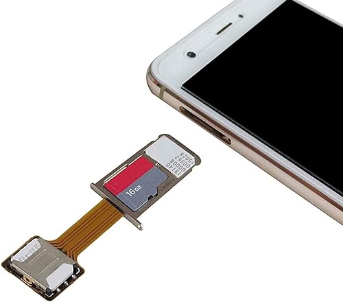 Velidy Dual SIM Karte Micro SD Adapter für Android Extender Nano SIM Micro SIM Mini SIM Adapter für XIAOMI REDMI Note 3 4 3 s pro Max (Nano SIM) von Velidy