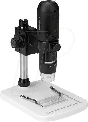 VEL CAMCOLMS2 - Digital Mikroskop, 10 - 200x, 3 MP, HDMI von Velleman