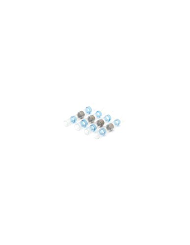 VELLEMAN - STS3 Lötverbinder Wärmeschrumpfend, 4.5 mm, 110 grad C, Beutel, Blau (4-er pack) 146050 von Velleman