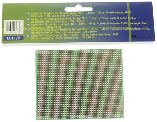 Velleman ECL1/2 Europlatine (L x B) 80mm x 100mm Inhalt 1St. von Velleman