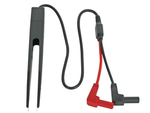 Velleman Testpinzette für SMD-Komponenten, Kabellänge 40 cm, feine Spitze, max 24 V/1 A, ideal zum Testen, Messen, Reparieren oder Ersetzen von SMD-Komponenten Velleman Testpinzette für SMD-Komponenten, Kabellänge 40 cm, feine Spitze, max 24 V/1 A, ideal zum Testen, Messen, Reparieren oder Ersetzen von SMD-Komponenten von Velleman