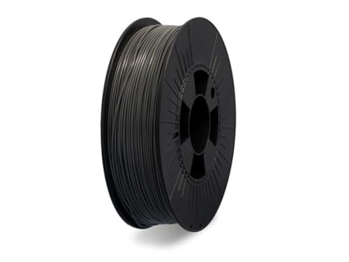 Velleman Tough PLA Filament, 1.75 mm, grau, 750 g, geeignet für verschiedene 3D-Drucker und Drucktemperaturen von Velleman