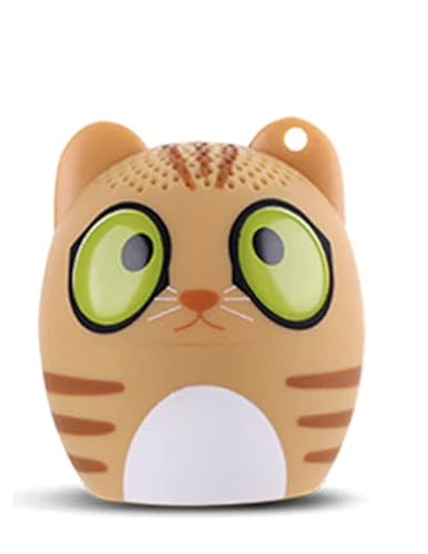 Vellichor Europe Cocoa the Cat! Mini-Bluetooth-Lautsprecher, ultra-tragbar, kabelloses Reisen, großartiger lauter, klarer Klang, Mikrofon für Anrufe, Verbinden von Smartphone, Laptop von Vellichor Europe