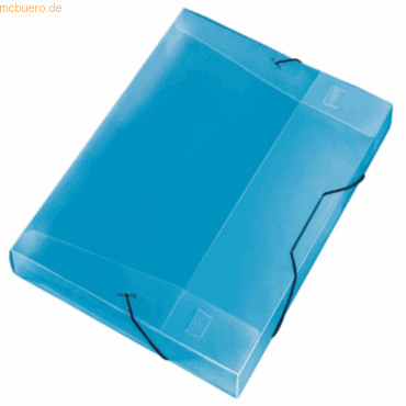 12 x Veloflex Sammelbox Crystal A4 blau 12 x Veloflex Sammelbox Crystal A4 blau von Veloflex