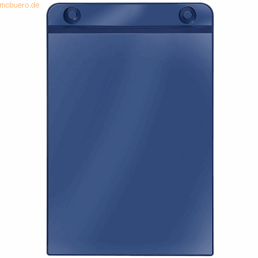 20 x Veloflex Neodym-Magnettasche A4 225x340mm blau von Veloflex