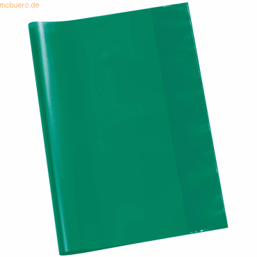 25 x Veloflex Hefthülle A4 PP grün transparent von Veloflex