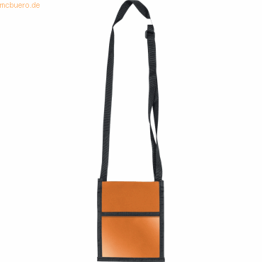 6 x Veloflex Brustbeutel Velocolor aus Polyester orange 6 x Veloflex Brustbeutel Velocolor aus Polyester orange von Veloflex