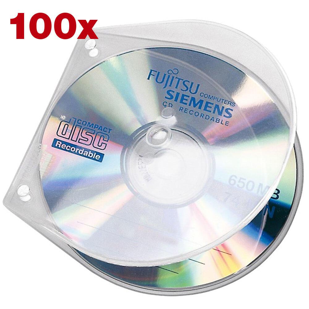 Abheftbare CD-/DVD-Hüllen von Veloflex