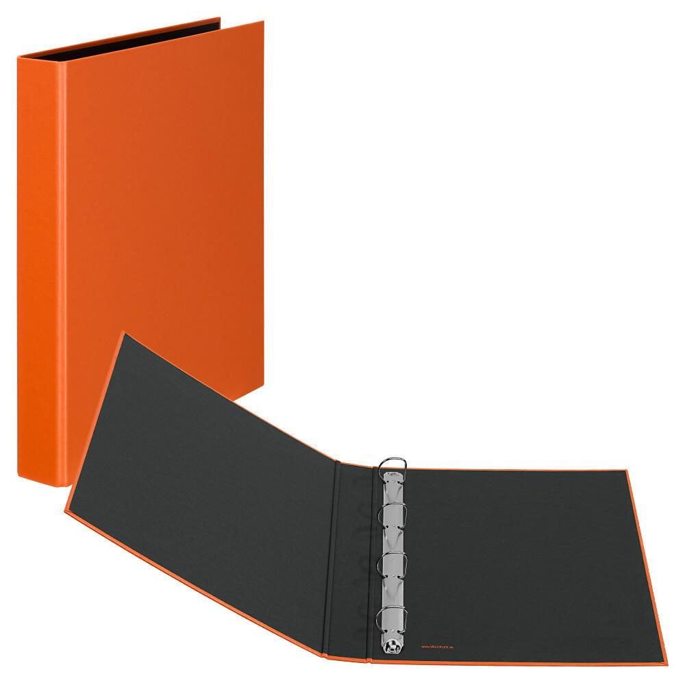 VELOFLEX Ringbuch 4-Ringe DIN A4 3.5 cm orange von Veloflex