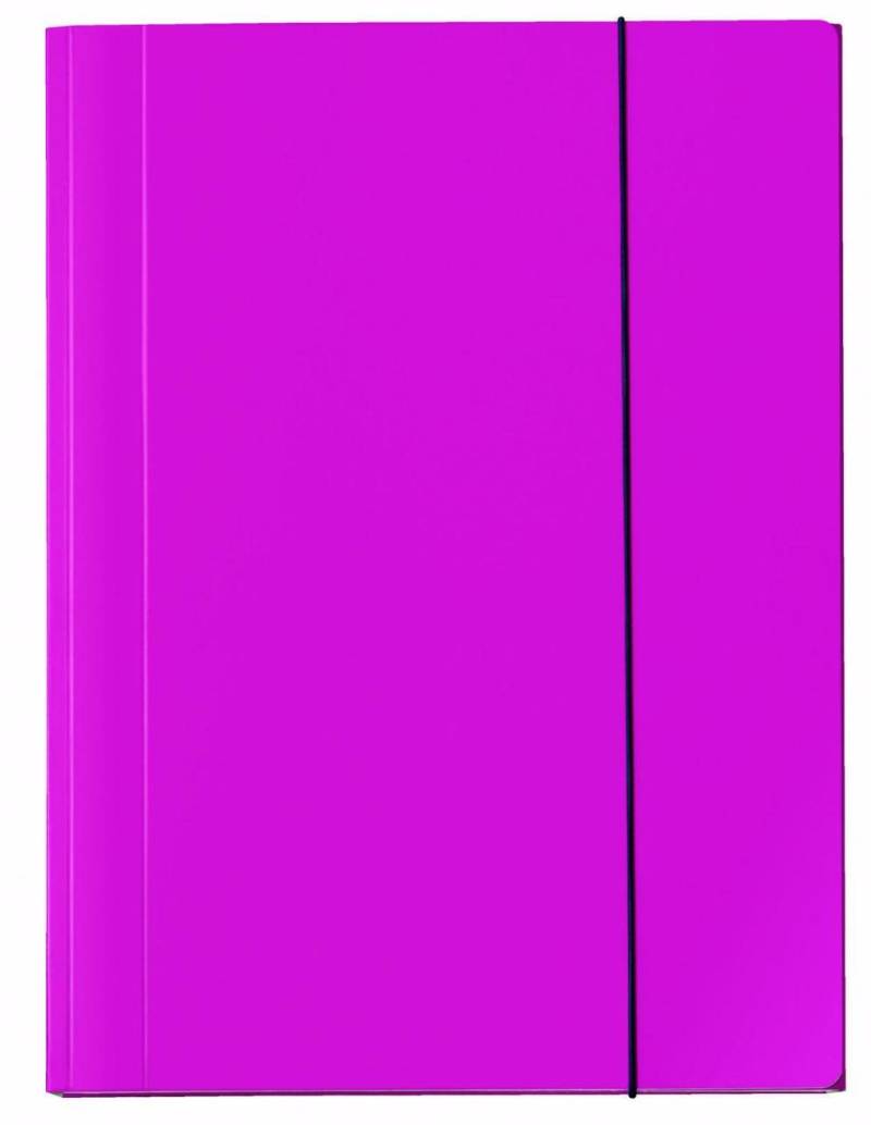 VELOFLEX Sammelmappen Velocolor DIN A4 pink von Veloflex