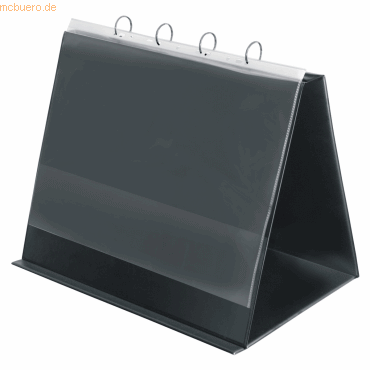 Veloflex Aufstellringbuch A3 quer schwarz von Veloflex