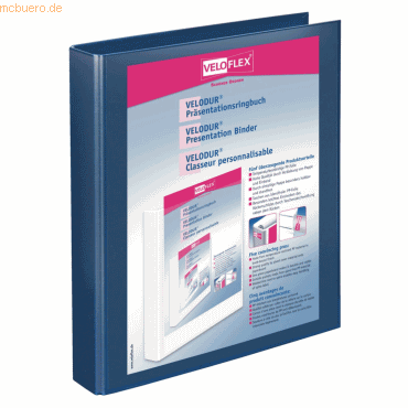 Veloflex Präsentationsringbuch Velodur A4 PP kaschiert 4-D-Ring-Mechan Veloflex Präsentationsringbuch Velodur A4 PP kaschiert 4-D-Ring-Mechan von Veloflex