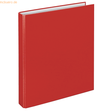 Veloflex Ringbuch Basic A4 PP kaschiert 4-D-Ring-Mechanik 25mm rot von Veloflex