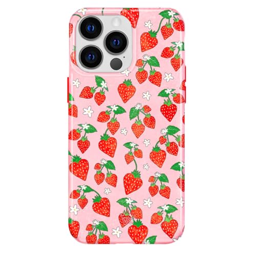 VELVET CAVIAR Kompatibel mit MagSafe iPhone 12/12 Pro Hülle für Frauen, niedlich, 3 m Falltest, schützende Handyhülle (Erdbeere) von Velvet Caviar