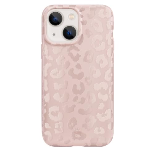 VELVET CAVIAR Schutzhülle für iPhone 13 Mini, Leopardenmuster, kompatibel mit MagSafe [2,4 m Falltest] – Nude Gepardenmuster von Velvet Caviar