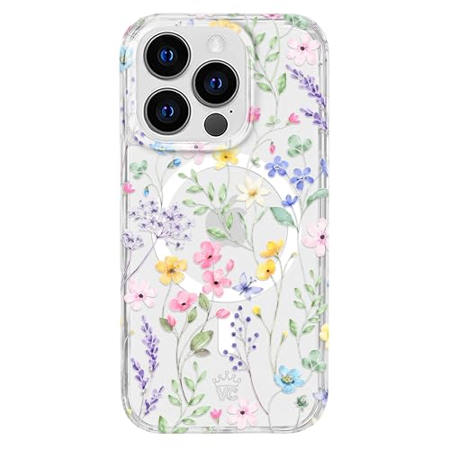 VELVET CAVIAR Schutzhülle für iPhone 13 Pro, Wildblume, kompatibel mit MagSafe, 3 m Falltest, verzauberte Blumen, bunte Frühlings- und Sommer-Vibes von Velvet Caviar