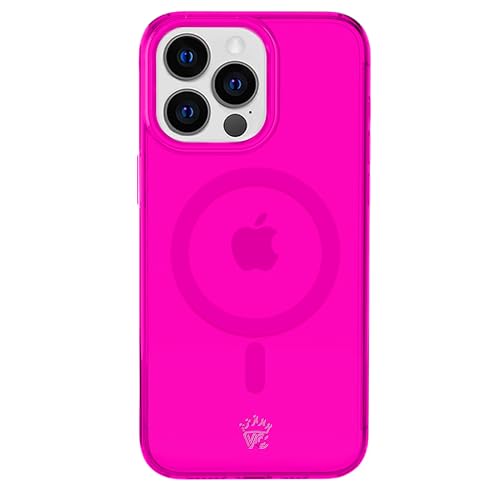 VELVET CAVIAR Schutzhülle für iPhone 13 Pro Max – kompatibel mit MagSafe – 3 m Falltest getestet – Neon Hot Pink von Velvet Caviar