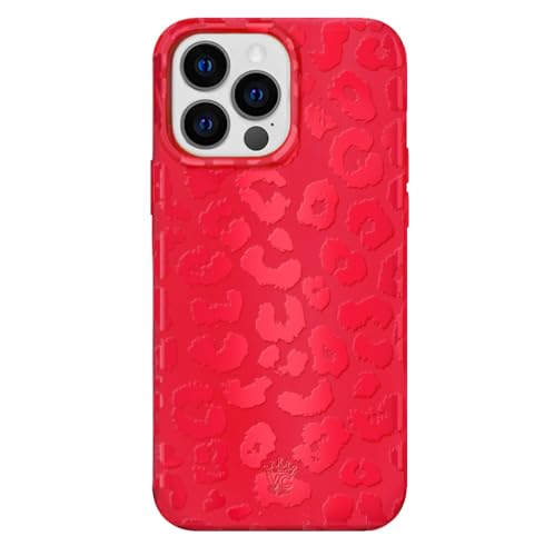 VELVET CAVIAR Schutzhülle für iPhone 13 Pro Max – kompatibel mit MagSafe – 3 m Falltest getestet – roter Leopardenmuster von Velvet Caviar