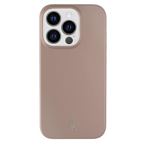 VELVET CAVIAR Schutzhülle für iPhone 13 Pro – kompatibel mit MagSafe – 3 m Fallschutz (braunes Kaschmir-Taupe) von Velvet Caviar