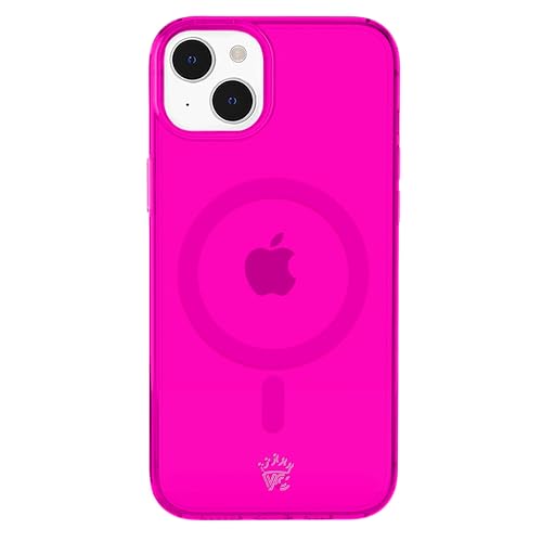 VELVET CAVIAR Schutzhülle für iPhone 13 – kompatibel mit MagSafe – 3 m Falltest getestet – Neon Hot Pink von Velvet Caviar