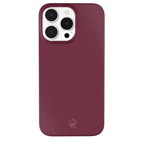 VELVET CAVIAR Schutzhülle für iPhone 14 Pro Max – kompatibel mit MagSafe – 3 m Fallschutz (Burgundy) von Velvet Caviar