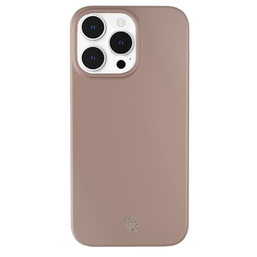 VELVET CAVIAR Schutzhülle für iPhone 14 Pro Max – kompatibel mit MagSafe – 3 m Fallschutz (braunes Kaschmir-Taupe) von Velvet Caviar