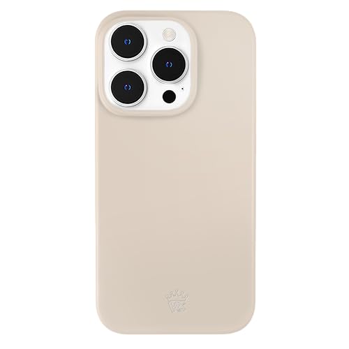 VELVET CAVIAR Schutzhülle für iPhone 14 Pro – kompatibel mit MagSafe – 3 m Fallschutz (Sandstein, neutrales Beige) von Velvet Caviar