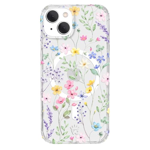 VELVET CAVIAR Schutzhülle für iPhone 15 Plus, Wildblumen, kompatibel mit MagSafe [3 m Falltest] – verzauberte florale bunte Sommerstimmungen von Velvet Caviar