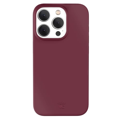 VELVET CAVIAR Schutzhülle für iPhone 15 Pro, kompatibel mit MagSafe, 3 m Fallschutz, Burgunderrot von Velvet Caviar