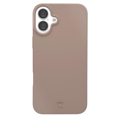 VELVET CAVIAR Schutzhülle für iPhone 16 Plus, kompatibel mit MagSafe, 3 m Fallschutz (braunes Kaschmir-Taupe) von Velvet Caviar