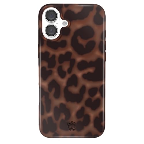 VELVET CAVIAR Schutzhülle für iPhone 16 Plus – kompatibel mit MagSafe [3 m Falltest] – It Girl Brown Leopard von Velvet Caviar