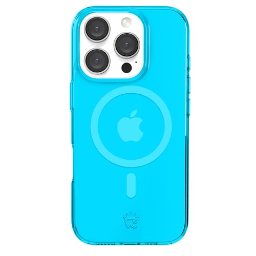 VELVET CAVIAR Schutzhülle für iPhone 16 Pro, Neonblau, kompatibel mit MagSafe [3 m Falltest] von Velvet Caviar