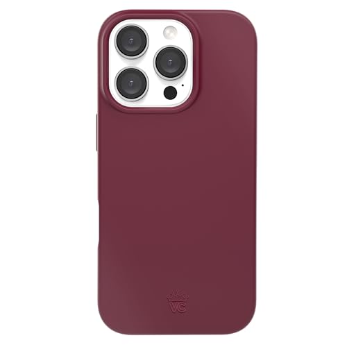 VELVET CAVIAR Schutzhülle für iPhone 16 Pro, kompatibel mit MagSafe, 3 m Fallschutz, Burgunderrot VELVET CAVIAR Schutzhülle für iPhone 16 Pro, kompatibel mit MagSafe, 3 m Fallschutz, Burgunderrot von Velvet Caviar