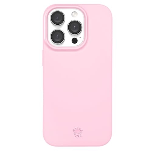 VELVET CAVIAR Schutzhülle für iPhone 16 Pro, kompatibel mit MagSafe, 3 m Fallschutz (Pink Strawberry Milk) von Velvet Caviar