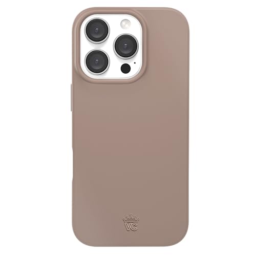 VELVET CAVIAR Schutzhülle für iPhone 16 Pro, kompatibel mit MagSafe, 3 m Fallschutz (braunes Kaschmir-Taupe) von Velvet Caviar