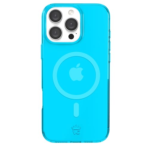 VELVET CAVIAR Schutzhülle für iPhone 16 Pro Max, Neonblau, kompatibel mit MagSafe [3 m Falltest] von Velvet Caviar